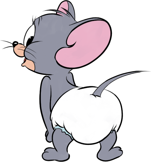 Tom And Jerry Clipart Tuffy - Tom And Jerry Tuffy Art (572x616), Png Download