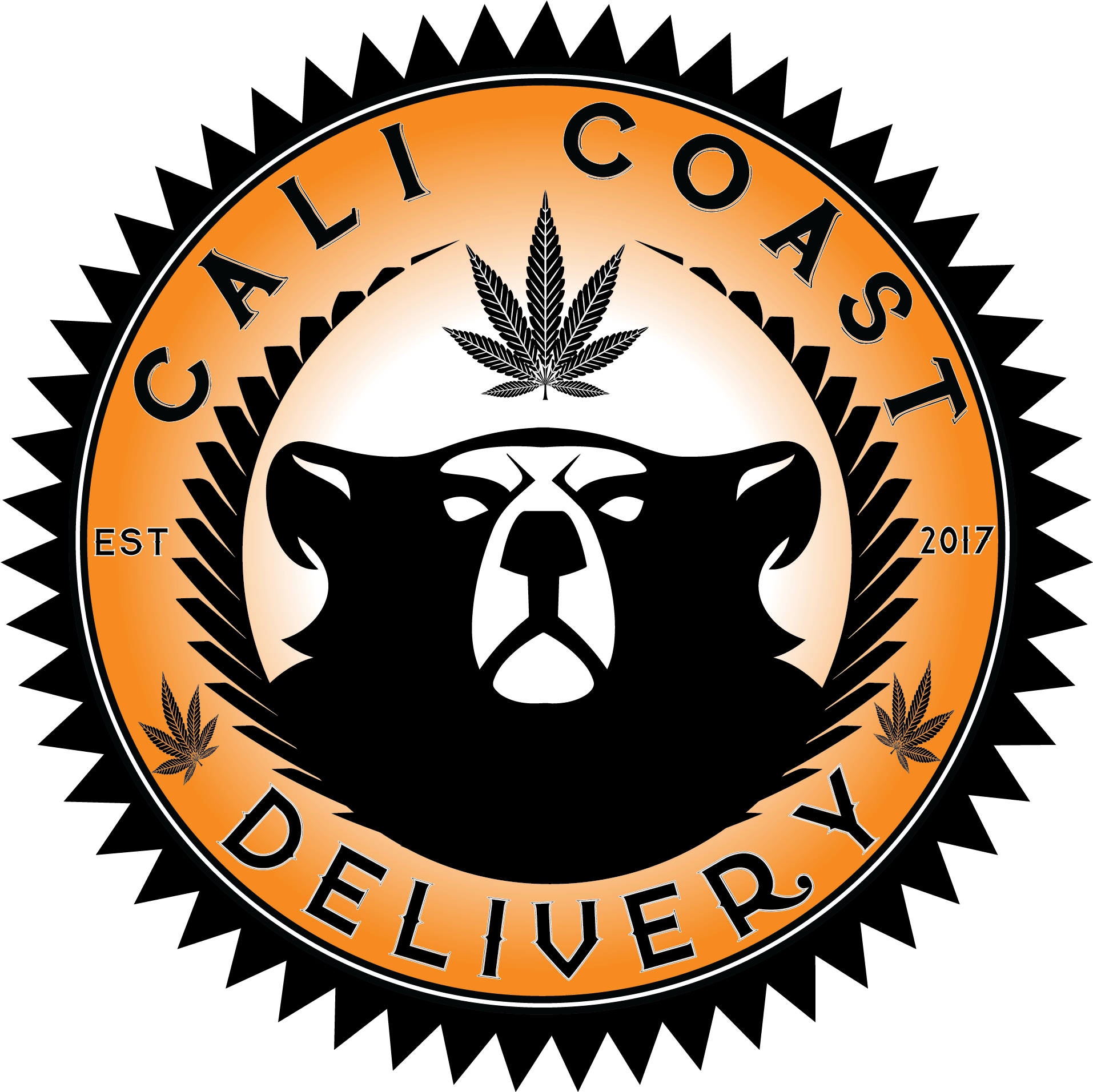 Cali Coast Delivery - Powned Logo (2084x2084), Png Download