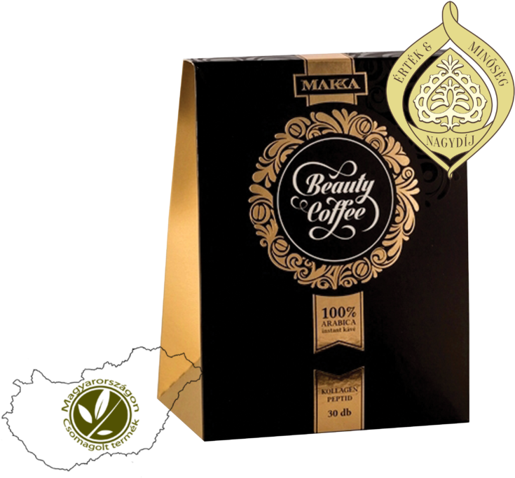 Bioaktív Kollagén Peptidet Tartalmazó 100% Arabica - Trophy (1100x800), Png Download