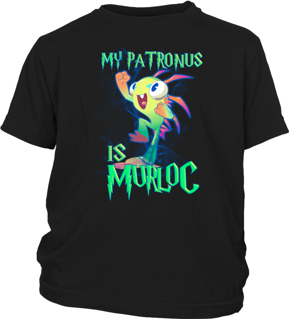My Patronus Is Murloc T Shirt - T Shirts Code (1024x1024), Png Download