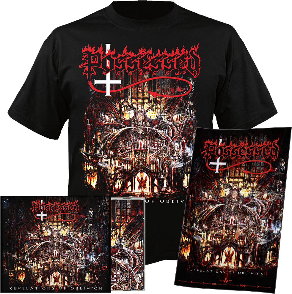 Revelations Of Oblivion Cd Ts Xl Bundle - Possessed Seven Churches (1000x1000), Png Download