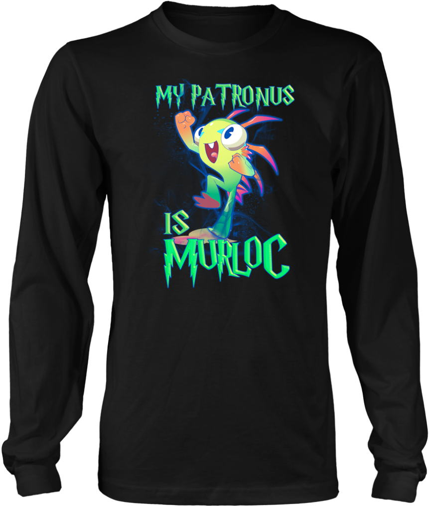 My Patronus Is Murloc T Shirt - Science Related Christmas Shirts (1024x1024), Png Download