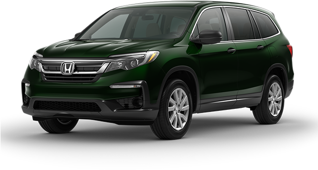 New 2019 Honda Pilot Lx 2wd Auto - 2019 Honda Pilot (640x480), Png Download