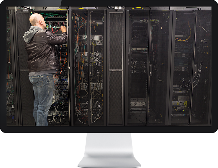Expert Data Network Cabling - Computer Network (739x568), Png Download