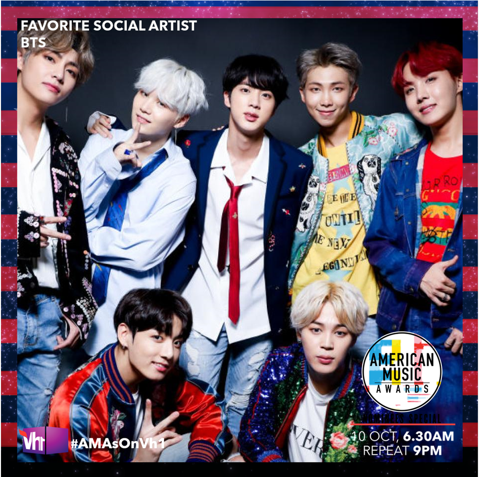 Vh1 Indiaverified Account - Bts 2018 (1200x951), Png Download