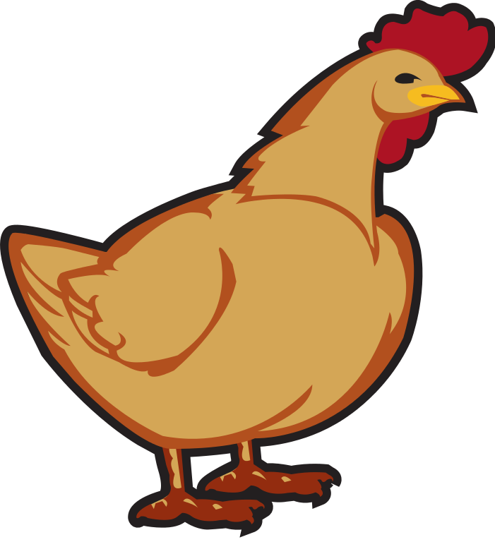 File Clip Art Svg - Chicken Clip Art Transparent (701x768), Png Download