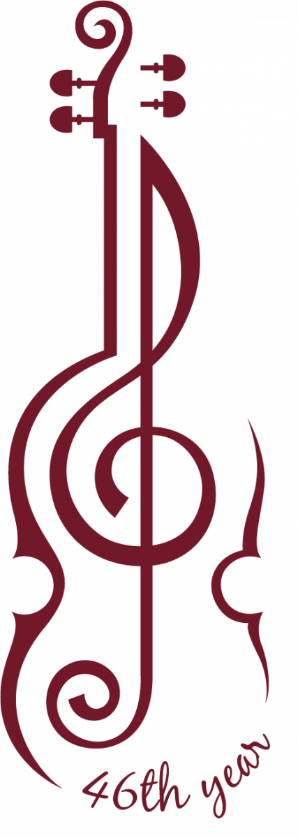 Bow Repair I - Treble Clef Violin (427x1200), Png Download