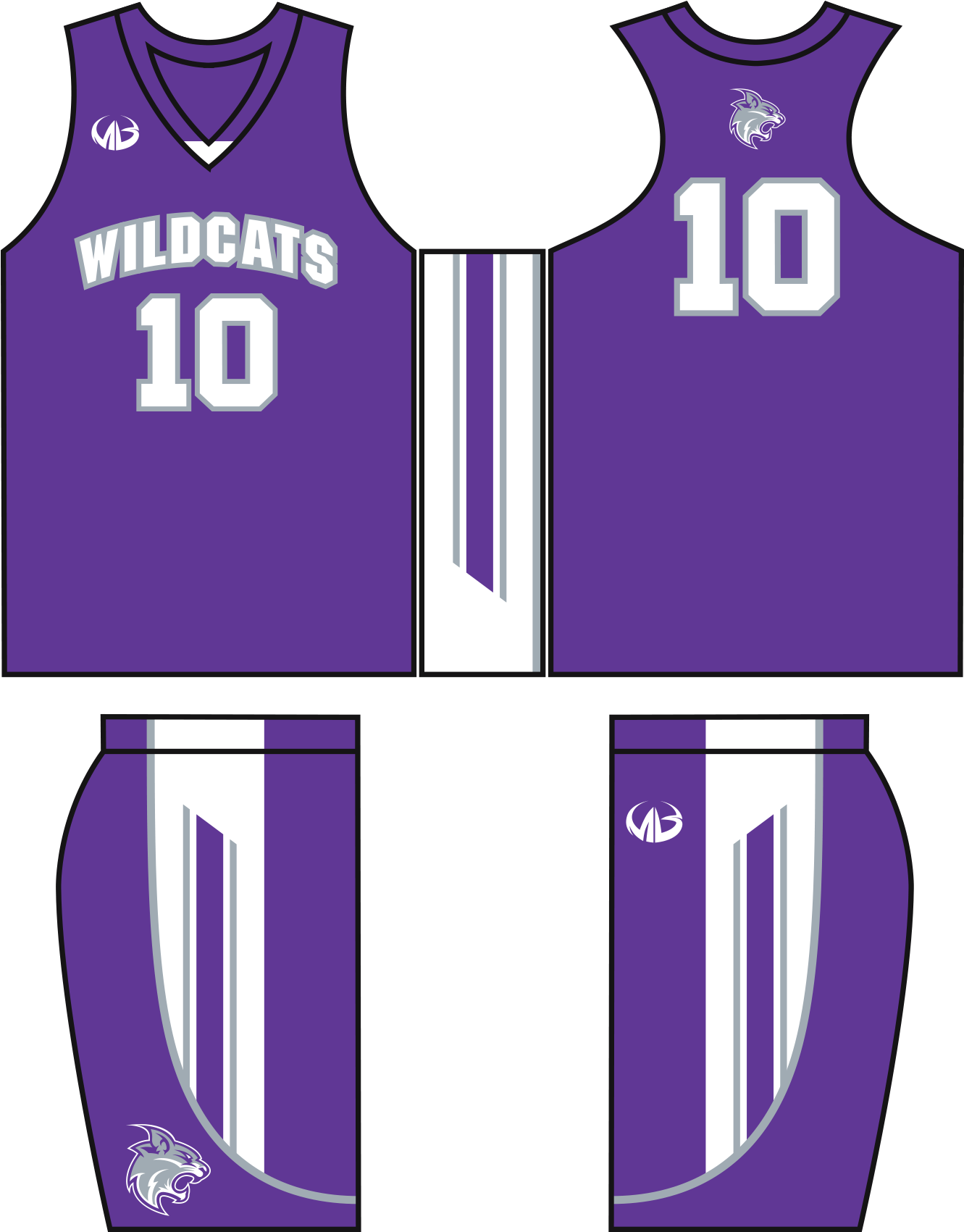 Team Uniform Custom Uniforms - Basketball Jersey Designs For Girls (1500x1700), Png Download