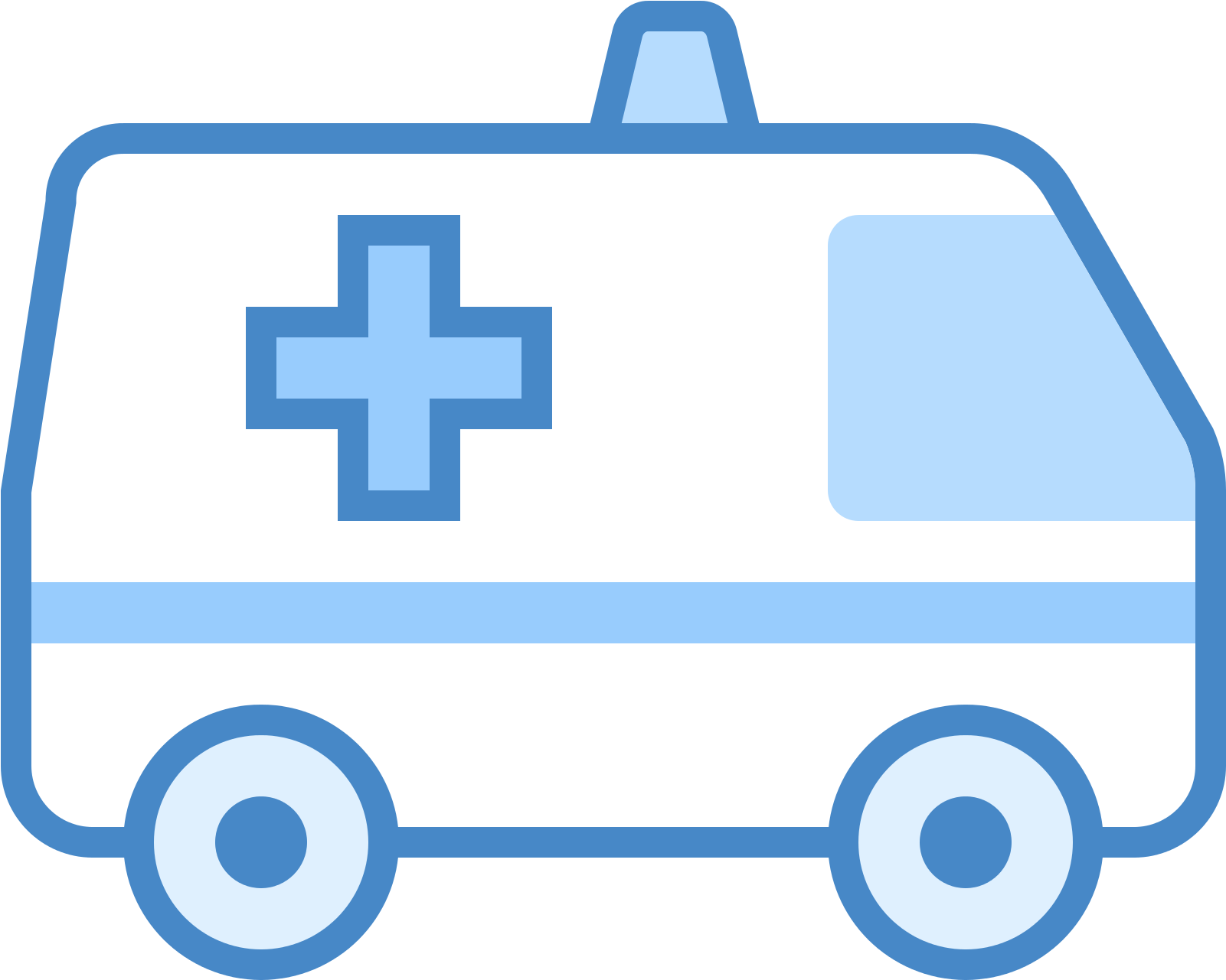 Ambulancia Icon (1600x1600), Png Download