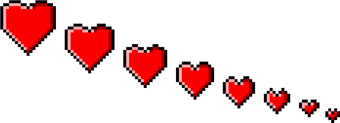 Hearts (1280x490), Png Download