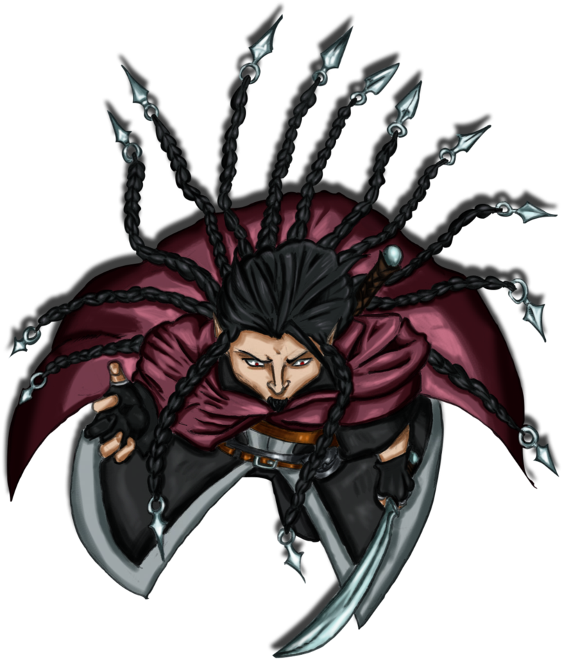 F Warlock Leather Armor Cloak Token Aventures - Aventure Mani Le Double (838x953), Png Download