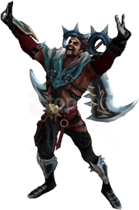 Free Png Download Draven From League Of Legends Png - League Of Legends Png (480x712), Png Download
