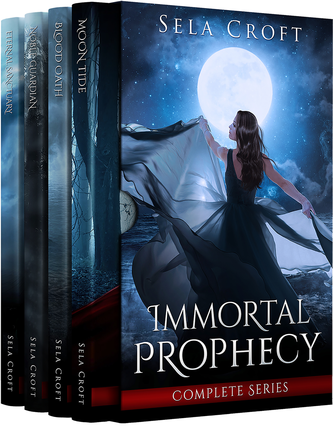 Immortal Prophecy - Completeseries - Book Cover (1200x1541), Png Download