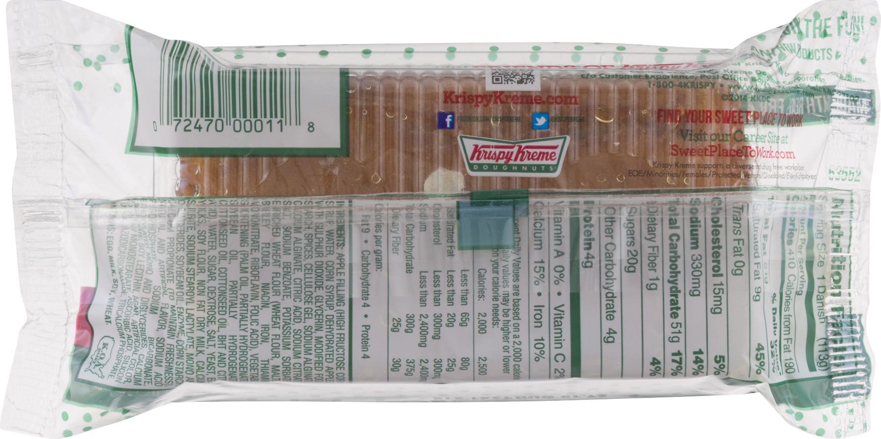 Krispy Kreme Logo Png (1800x898), Png Download