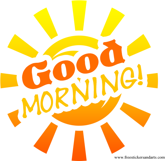 Download Good Morning - Graphic Design PNG Image with No Background -  