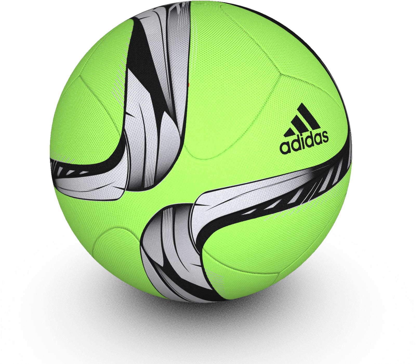 Adidas Conext15 Soccer Ball Green By Polygon3d - Ball Futsal 3d (1600x1600), Png Download