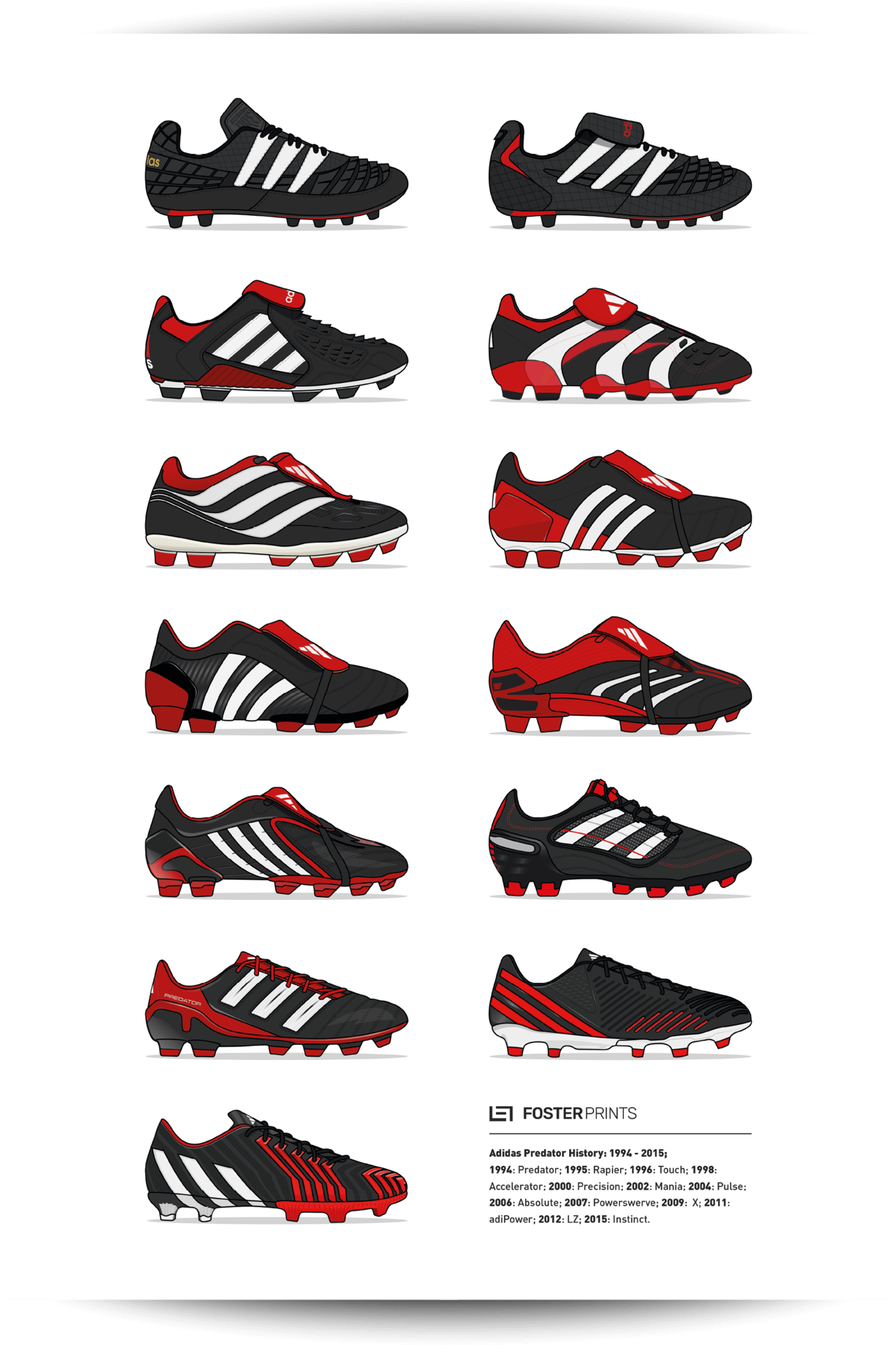 original adidas predator football boots