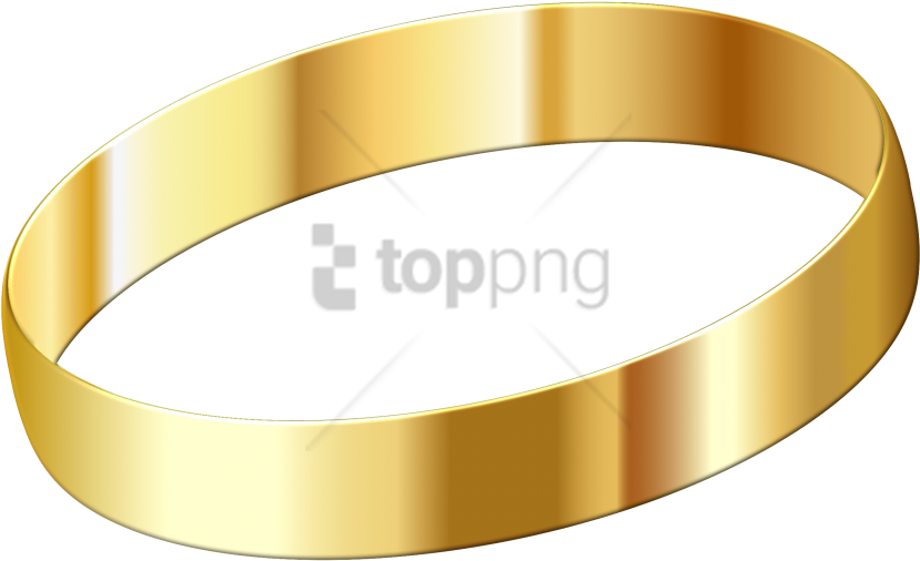 Free Png Gold Wedding Rings Png Png Image With Transparent - Ring Png (850x517), Png Download
