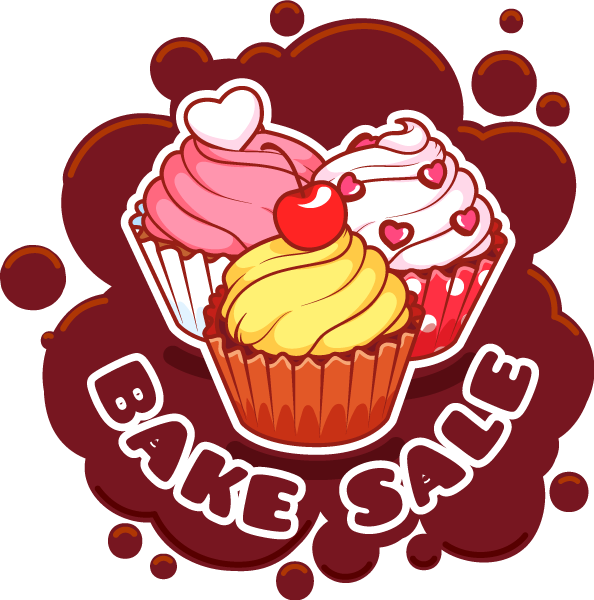 Clip Art Free Library At City Market Girls Countries - Bake Sale Clipart (594x600), Png Download