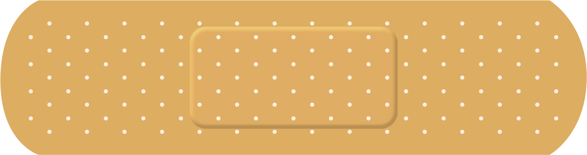 Bandaid File Adhesive Bandage Drawing Nevit Svg Commons - Illustration (2000x545), Png Download