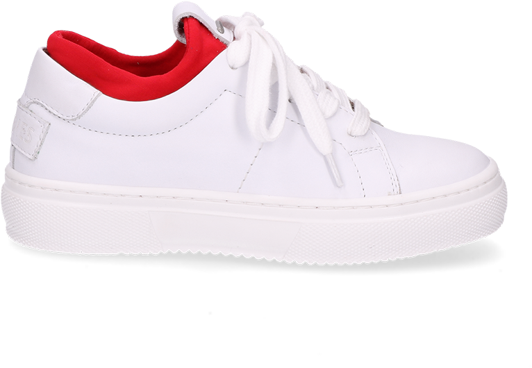 501020008 White Red 1901 1 1 - Skate Shoe (840x840), Png Download