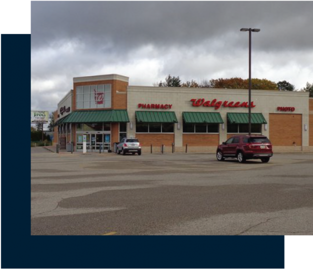 Walgreens - Commercial Building (650x607), Png Download