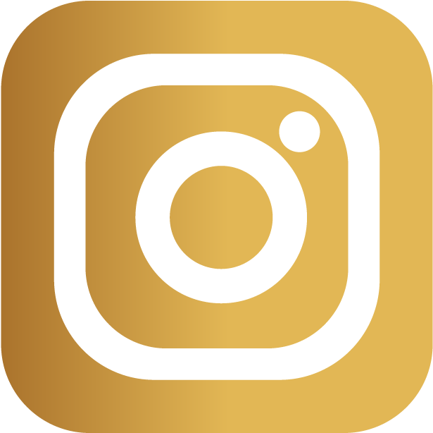 Instagram Gold Social Media Icons, Social Icons - Social Media Messenger Icons (712x699), Png Download