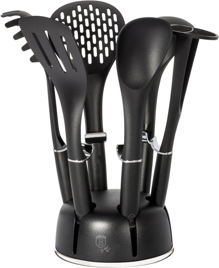Berlinger Haus 7 Piece Non Stick Kitchen Tool Set - Berlinger Haus Kitchen Tools (580x580), Png Download