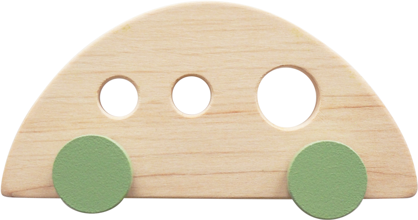 Pinch Toys - Car - Mini - Basil - Plywood (1020x1410), Png Download