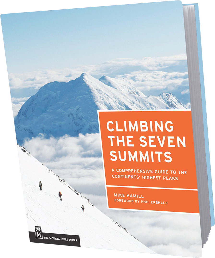 Get The Book, Climbing The Seven Summits By Mike Hamill, - Climbing The Seven Summits: A Comprehensive Guide To (918x1090), Png Download