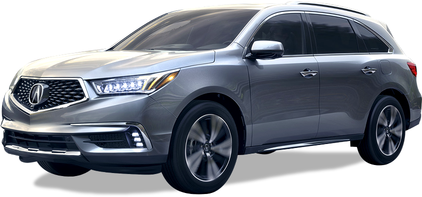 2017 Acura Mdx - Pilot Vs Mdx 2019 (1000x700), Png Download
