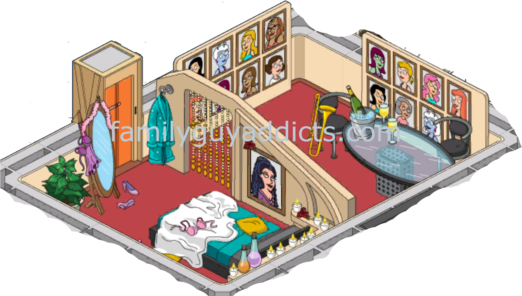 Riker's Quarters - Star Trek Enterprise Quarters (1828x1031), Png Download