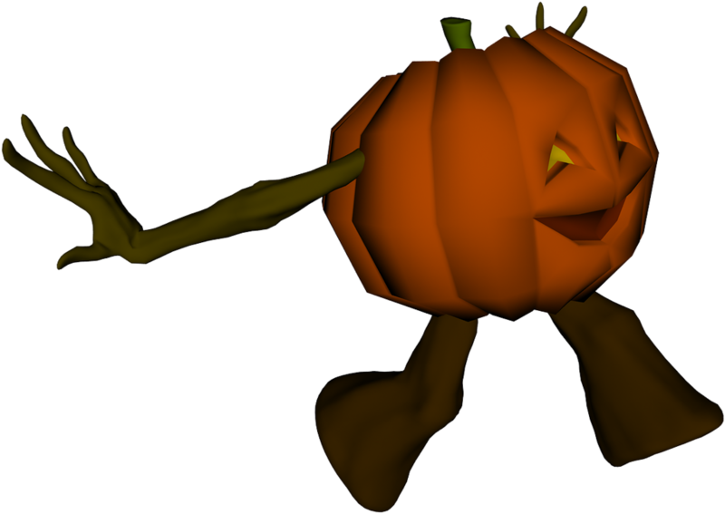 Halloween Image Art - Jack-o'-lantern (800x567), Png Download