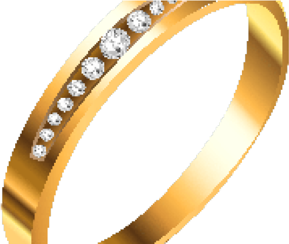 Chain Clipart Gold Jewelry - Png Golden Ring (640x480), Png Download