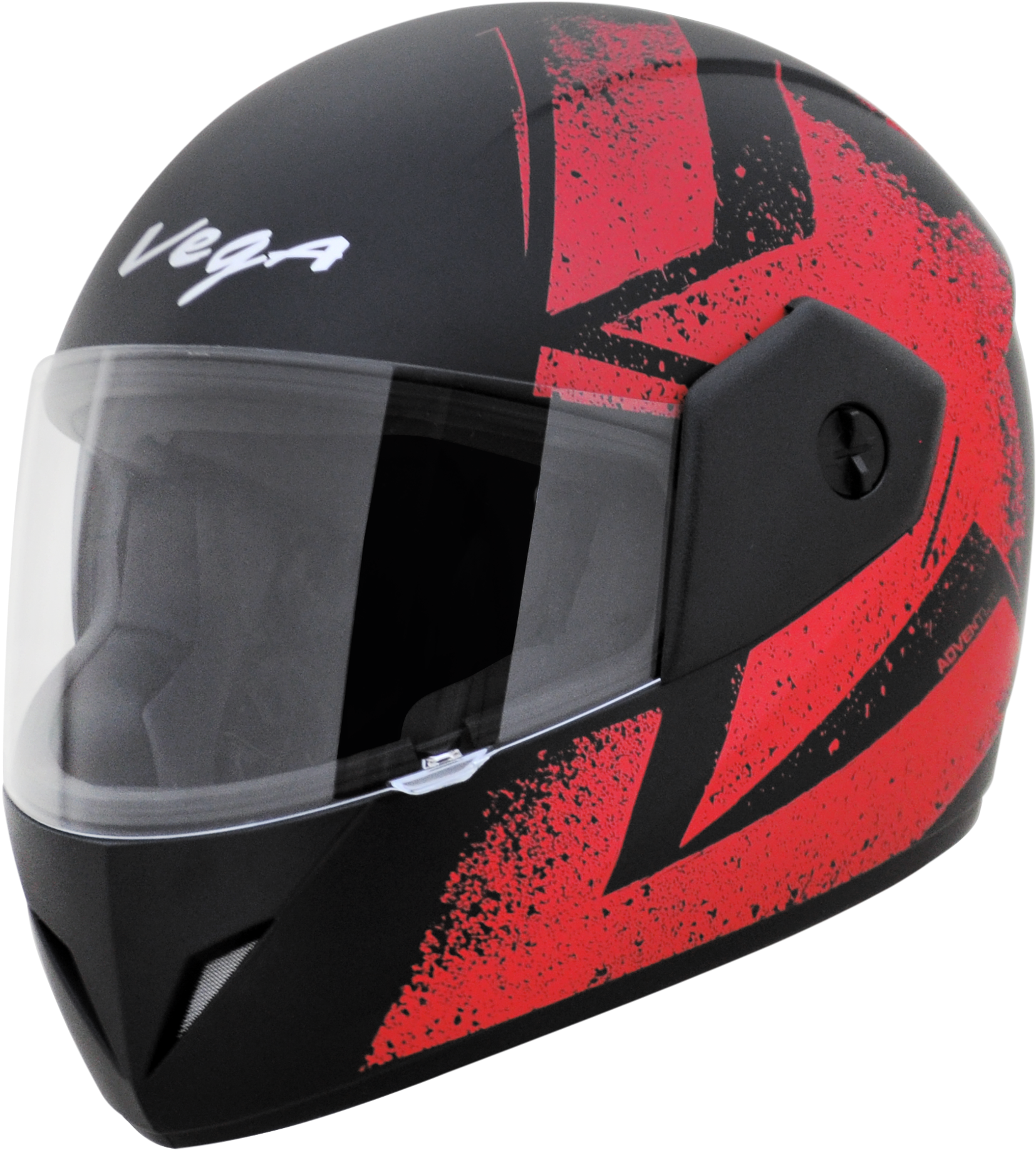 Cliff Dx Adventure Dull Black Red Helmet - Motorcycle Helmet (2526x2355), Png Download