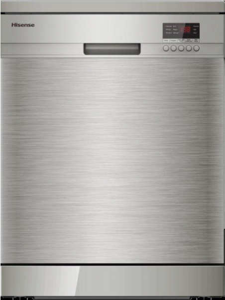 Hisense 12plc Ss Dishwasher H12dess1 - Dishwasher (600x600), Png Download
