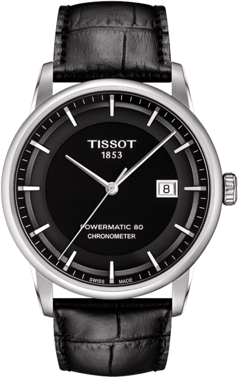 Tom Hiddleston And Black Leather Strap Replica Tissot (532x840), Png Download