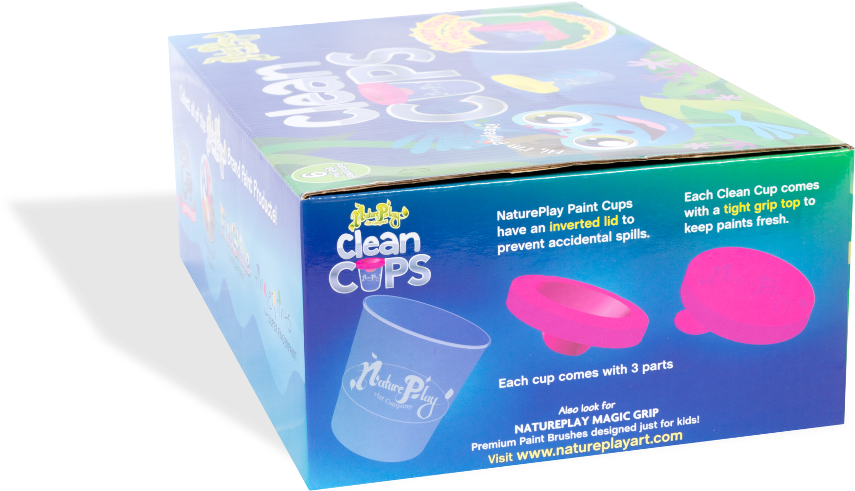 No Spill Paint Cups "clean (2048x1366), Png Download