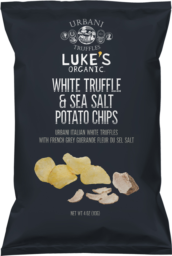 White Truffle & Sea Salt Potato Chips - Potato Chip (607x888), Png Download