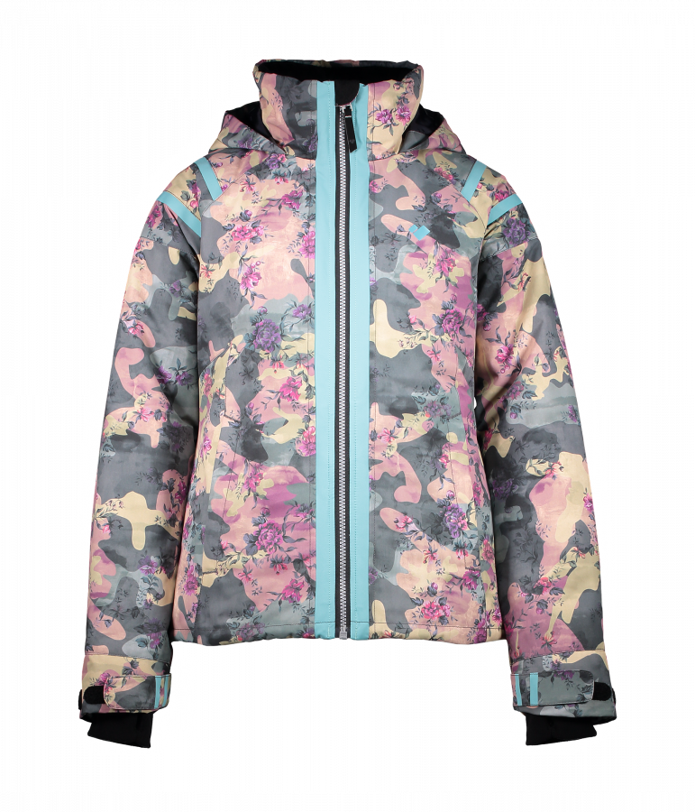 Obermeyer Taja Print Teen Girls' Jacket - Zipper (771x900), Png Download