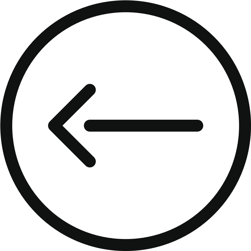 Arrow Circle Left Arrow Circle Left Arrow Circle Left - Back Arrow In Circle (960x960), Png Download