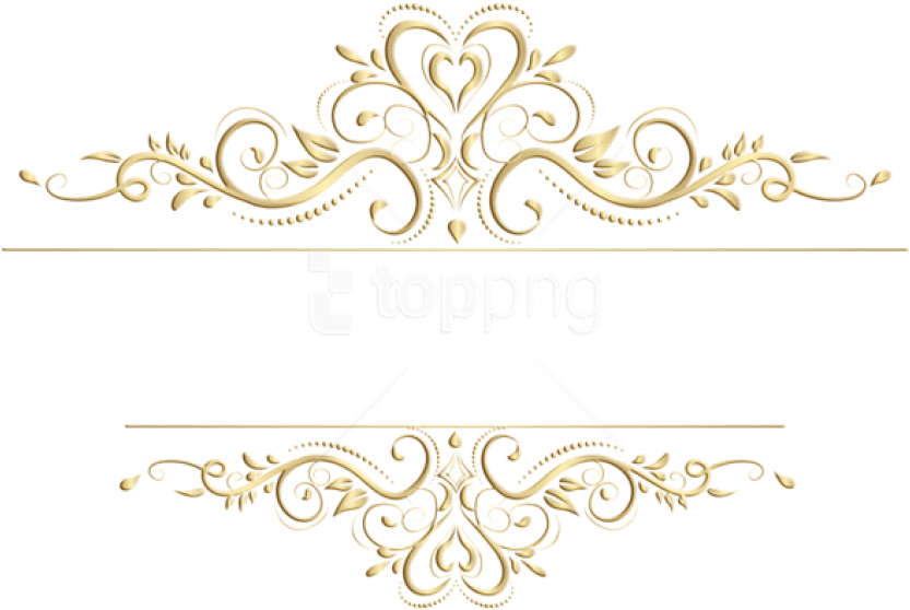 Free Png Download Decorative Element Transparent Clipart - Free Png Decorative Elements (850x567), Png Download