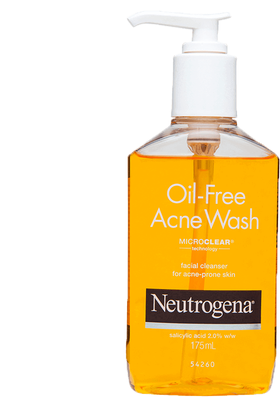 Neutrogena Oil Free Acne Wash 175ml (826x826), Png Download