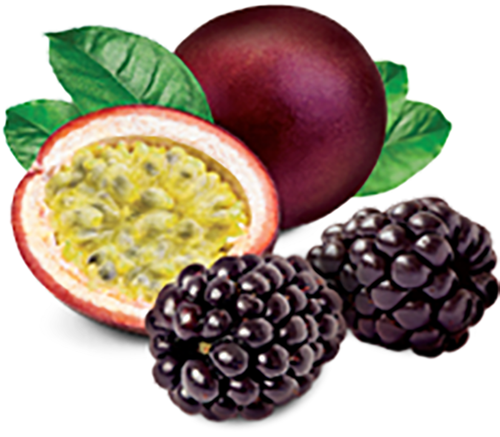 Blackberry Passion Fruit Tart - Blackberry Passionfruit (1024x1024), Png Download
