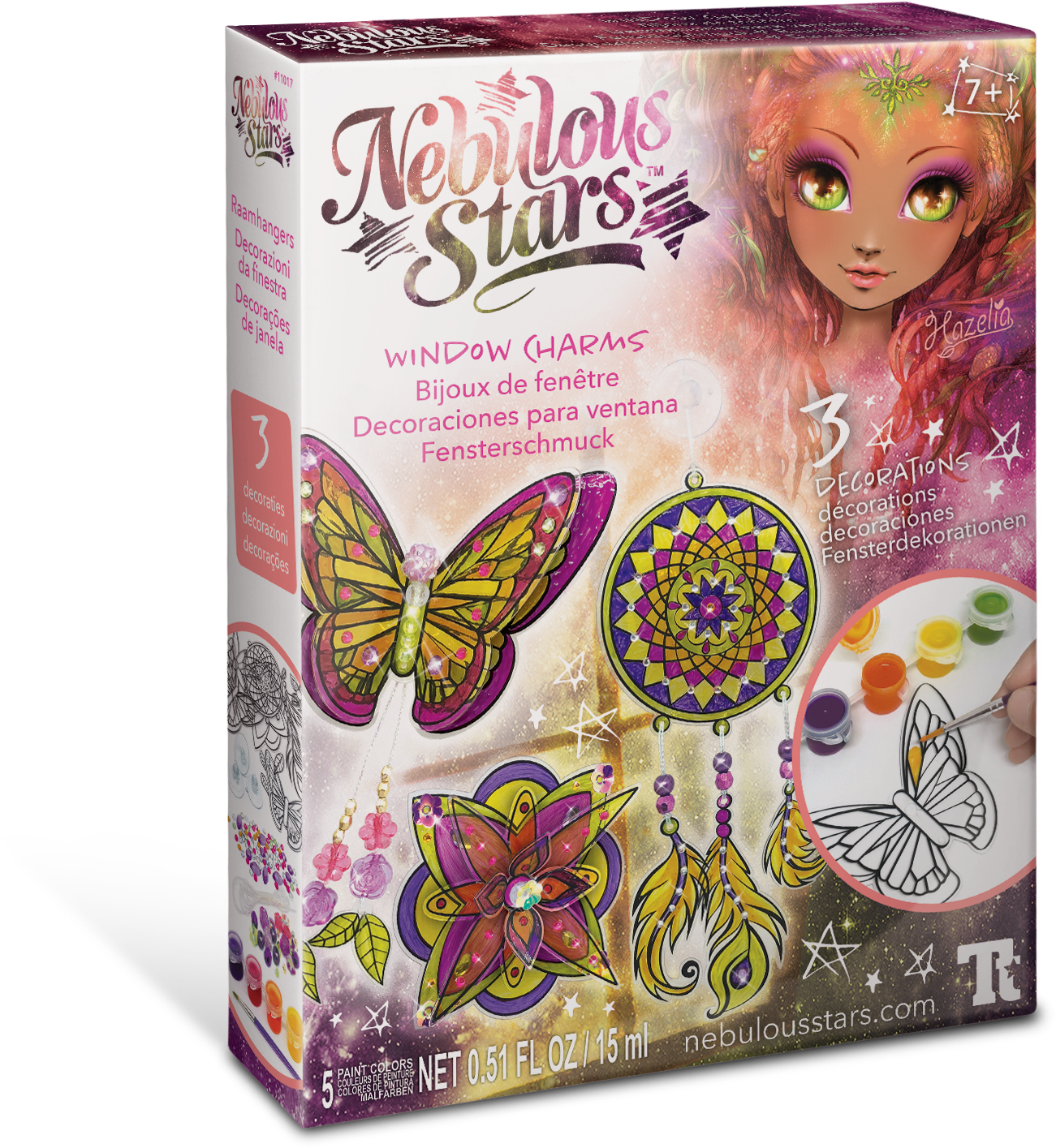 Nebulous Stars Window Charms (1592x1592), Png Download