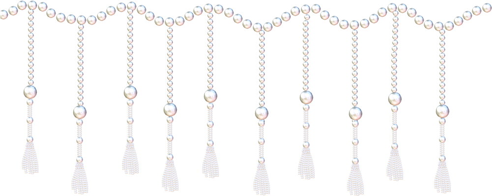 Adornos Para Photoshop Destellos, Colgantes, Estrellas - Pearl (1000x450), Png Download