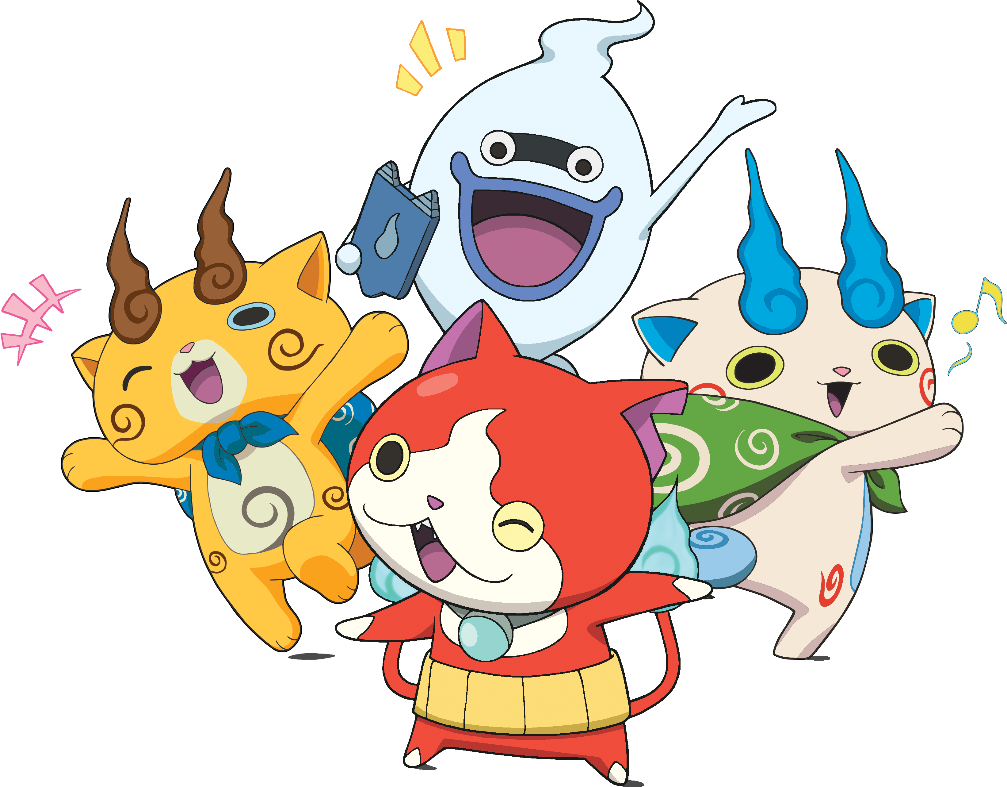 Bulldog Announces Sweet New Deal For Yo Kai Watch - Yo Kai Watch Hd (3285x2566), Png Download