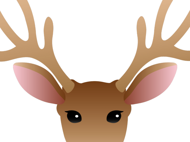 Buck Clipart Moose Head - Cartoon Deer Head Clipart (640x480), Png Download