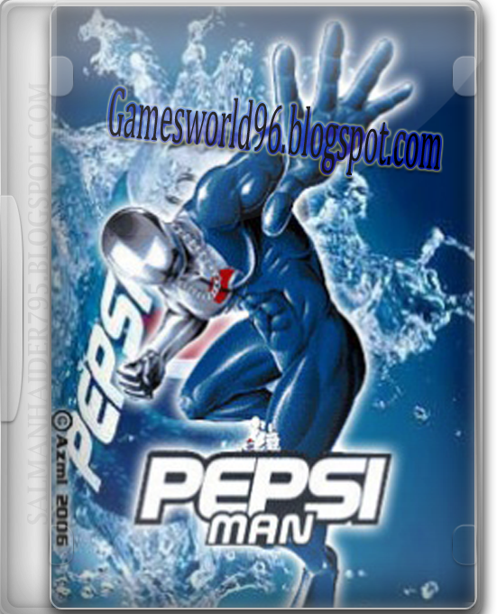 Pepsi Man Game Free Download - Pepsi Man Ps1 Game (551x680), Png Download