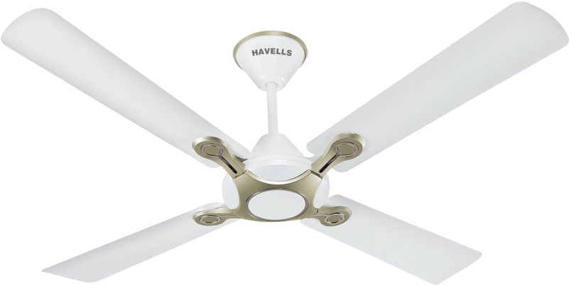 Ceiling Fan Png Hd - Havells Leganza 4 Blade Ceiling Fan (800x760), Png Download